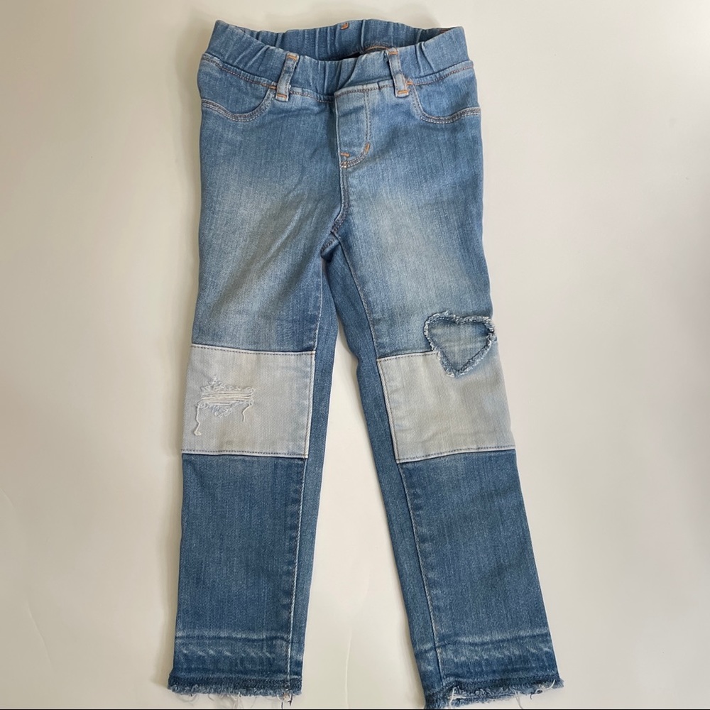 Gap patchwork jeans